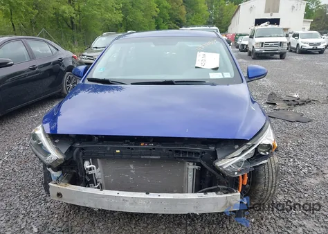 2019 Hyundai Ioniq Plug-In Hybrid из США, поврежденный, VIN KMHC65LD1KU159740